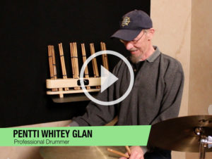 pennti whitey glan proffesional drummer